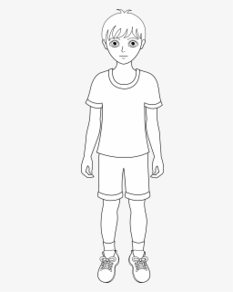 Free Kids Black And White Clip Art with No Background.