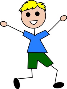 Young Boy Clipart.