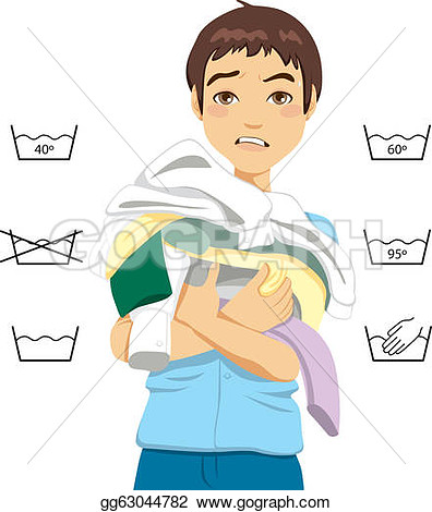Confused Young Man Clipart.