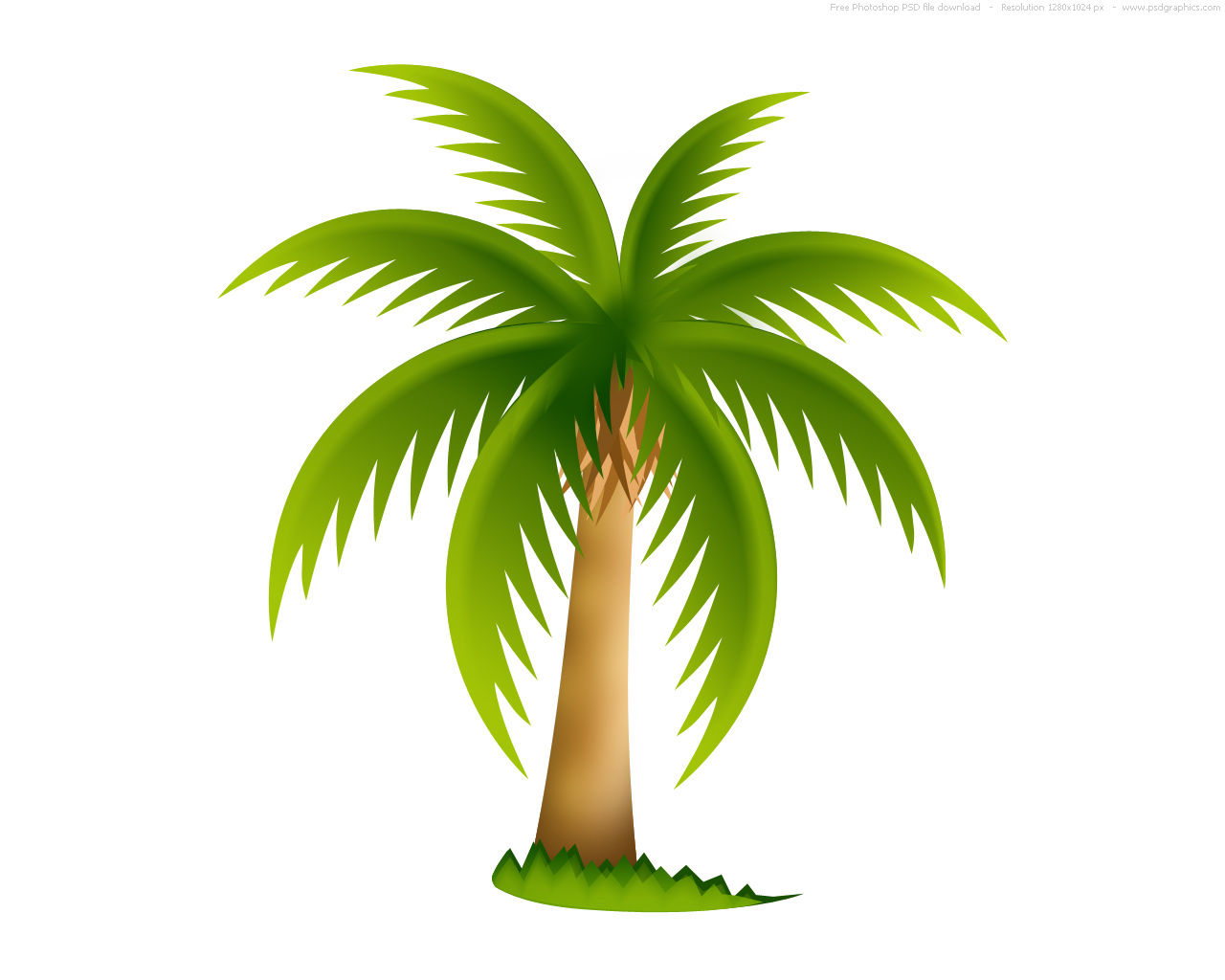 Small Palm Tree Clipart.