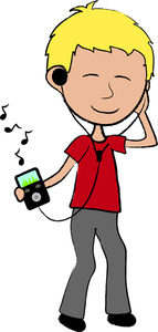 Young Person Clipart Image:.