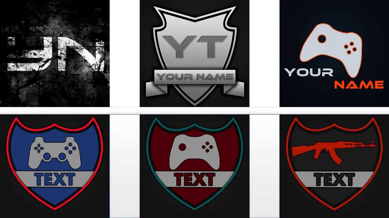 Free Gaming Logo Templates.