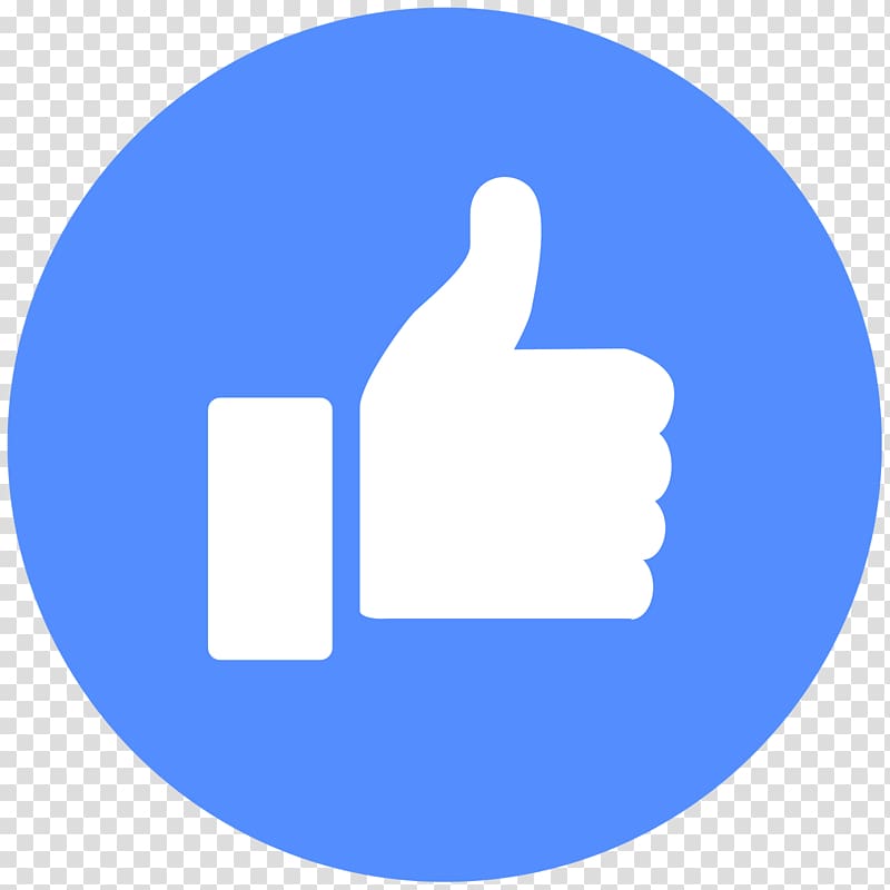 YouTube Facebook like button Emoticon, Thumbs up, like icon.