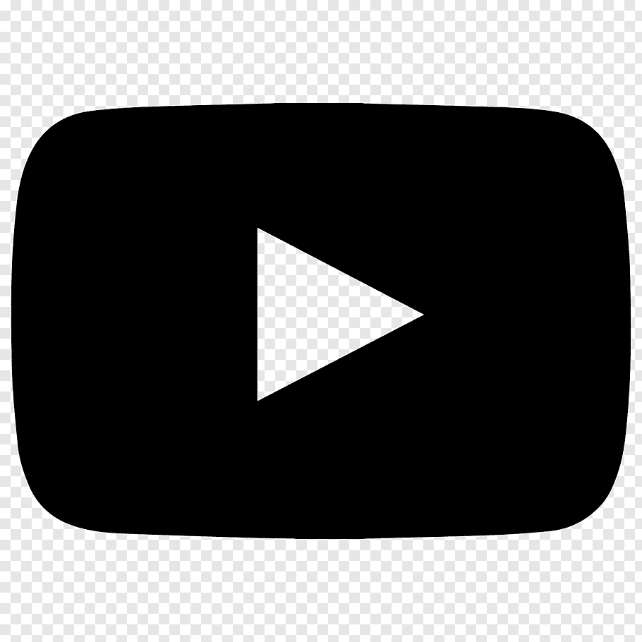 Youtube logo, Paper Black and white Logo Pattern, Youtube.
