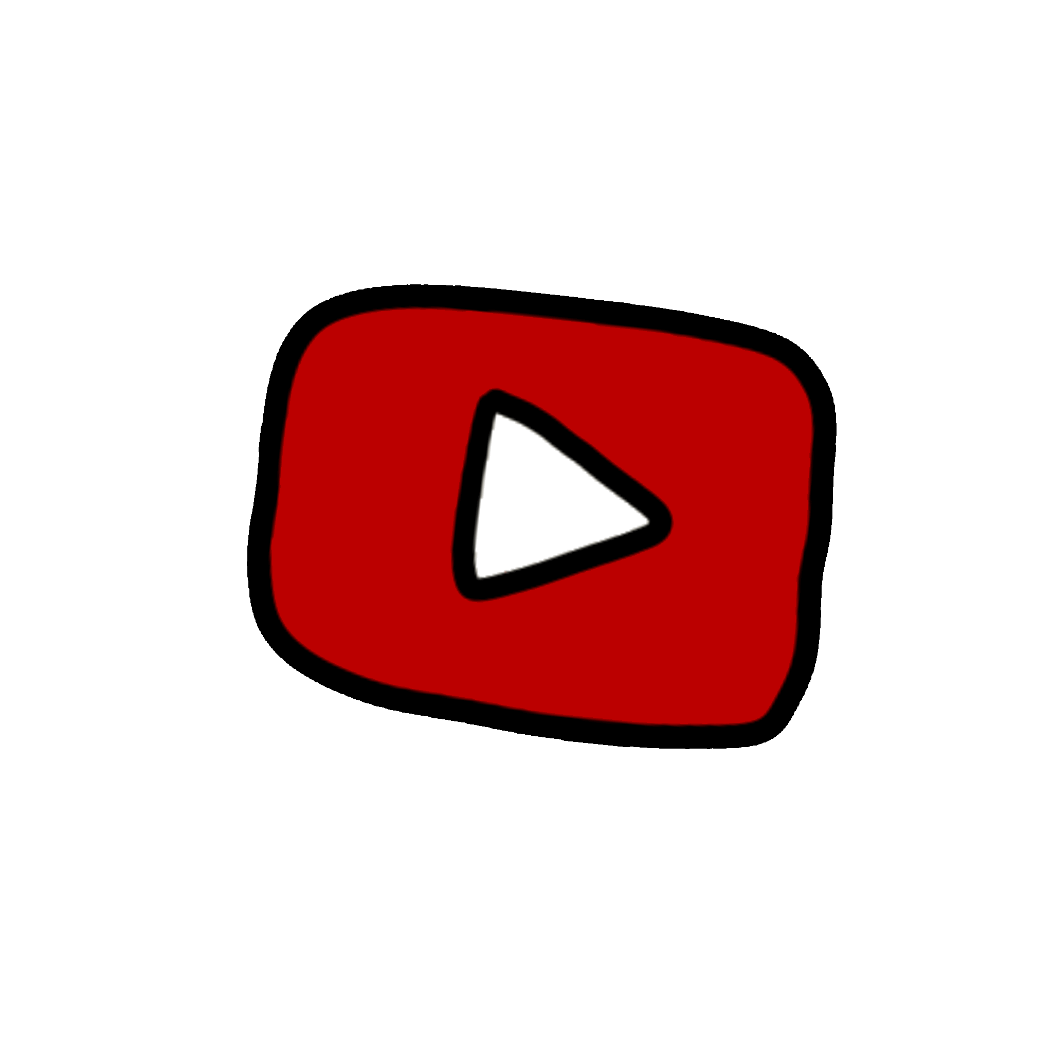 Youtube Logo Sticker for iOS & Android.