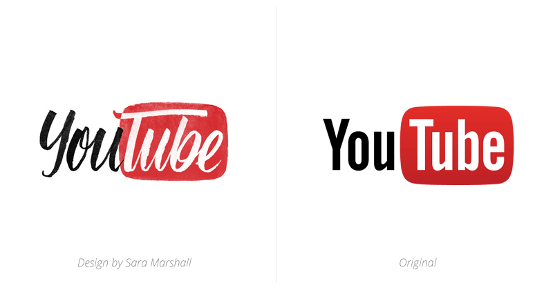 YouTube logo.