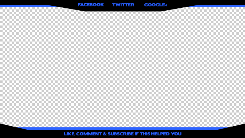 youtube overlay template png 10 free Cliparts Download images on
