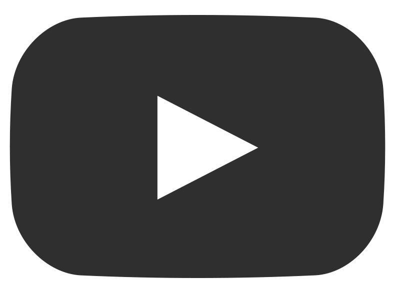 Play Youtube Grey Button transparent PNG.