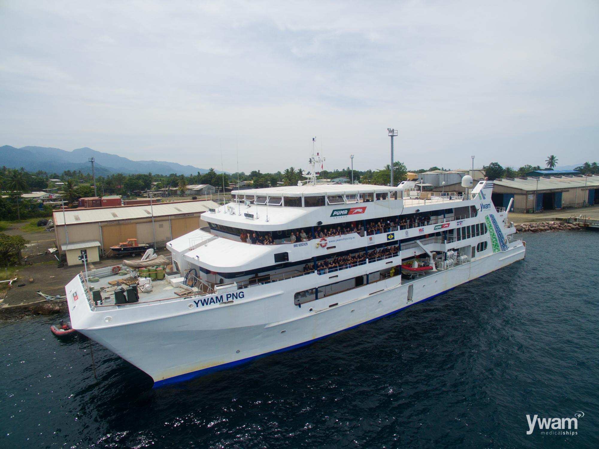 Ship of Hope Sets Sail for PNG's Shores.