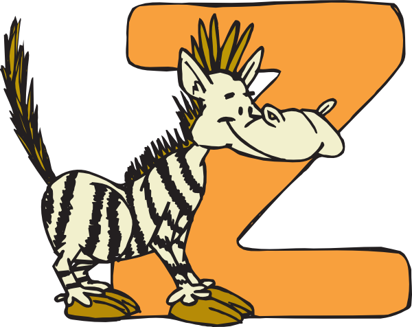 Animal Z Clip art.