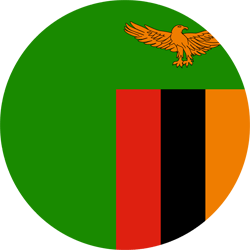 Zambia flag clipart.