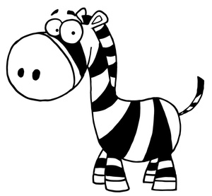 Baby zebra clipart free clipart images.