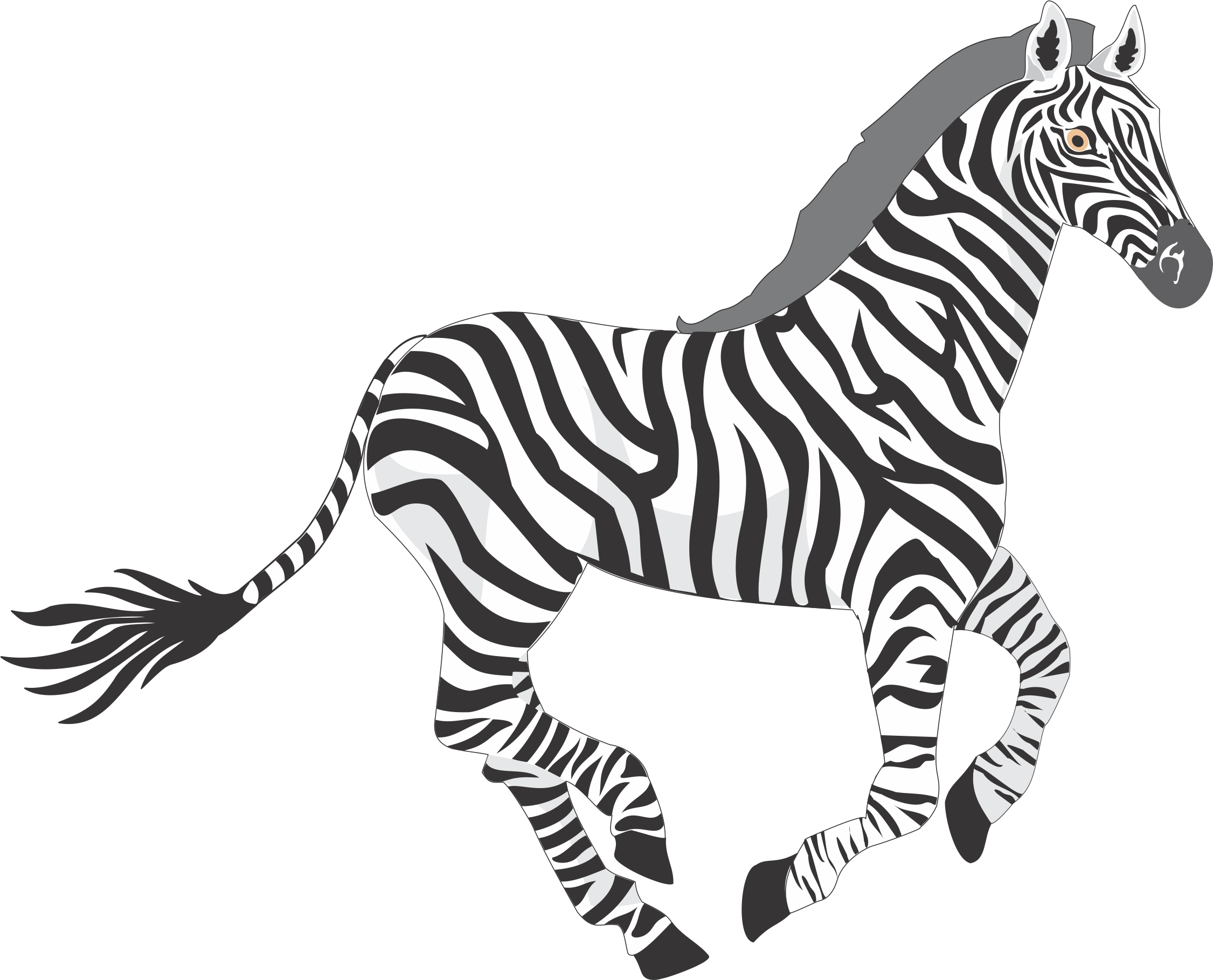 zebra clipart