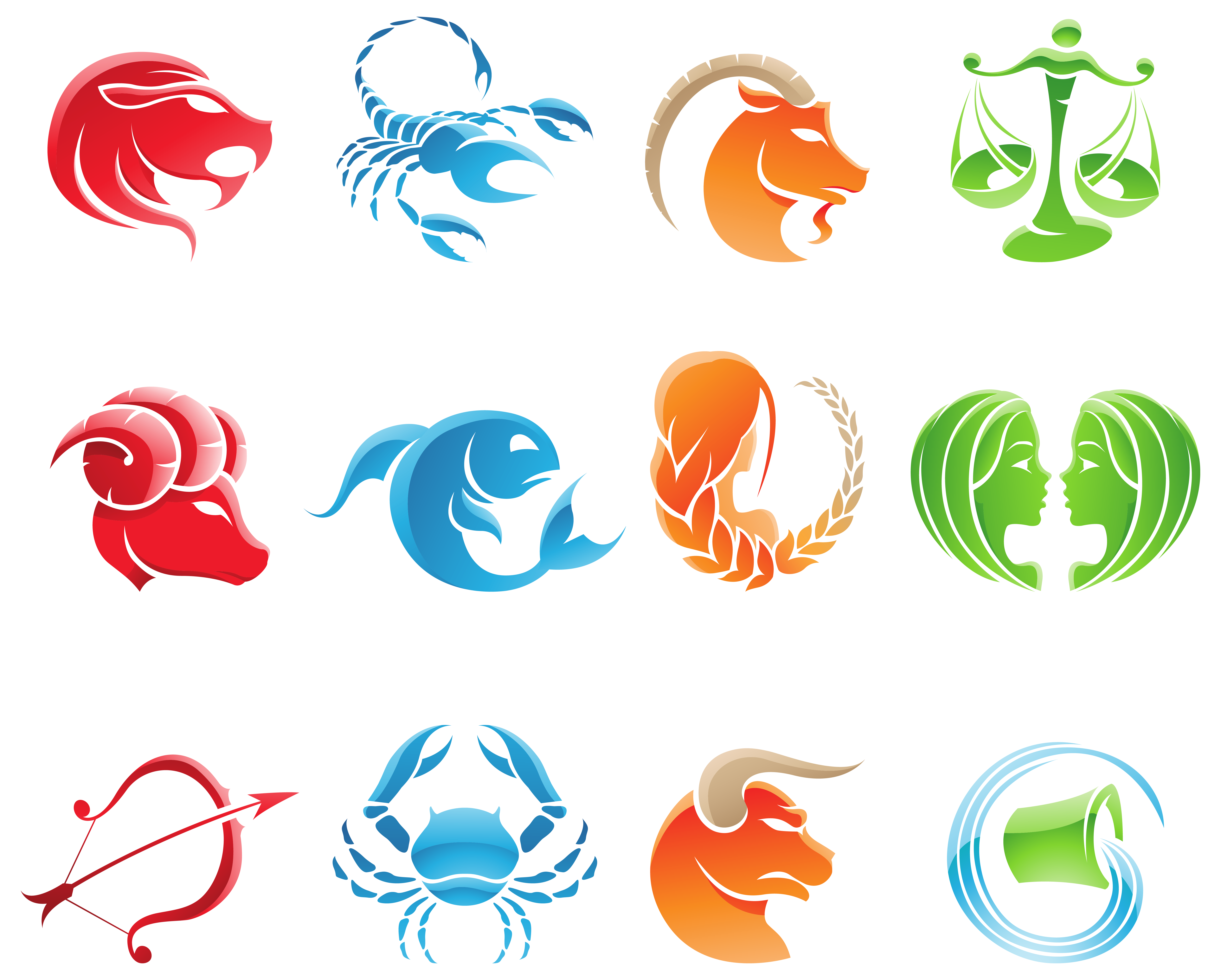 Signs of the zodiac clipart - Clipground