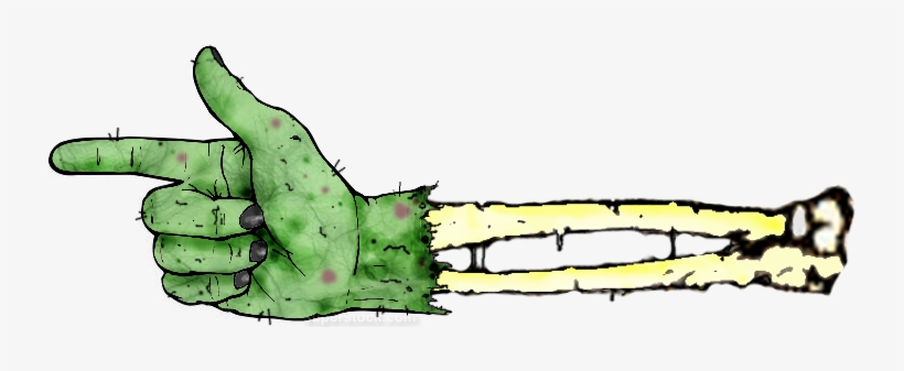 Zombie Arm Png Banner Royalty Free Download.