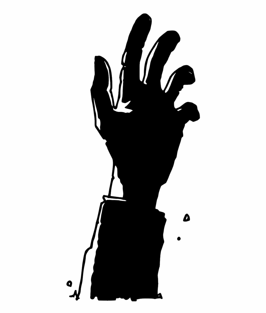 Zombie Hand Png Image Background.