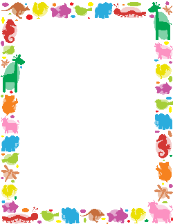 Free Animal Borders: Clip Art, Page Borders, and Vector Graphics.