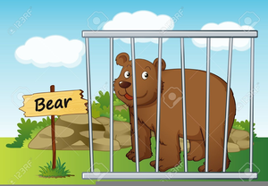 Zoo Cage Clipart.
