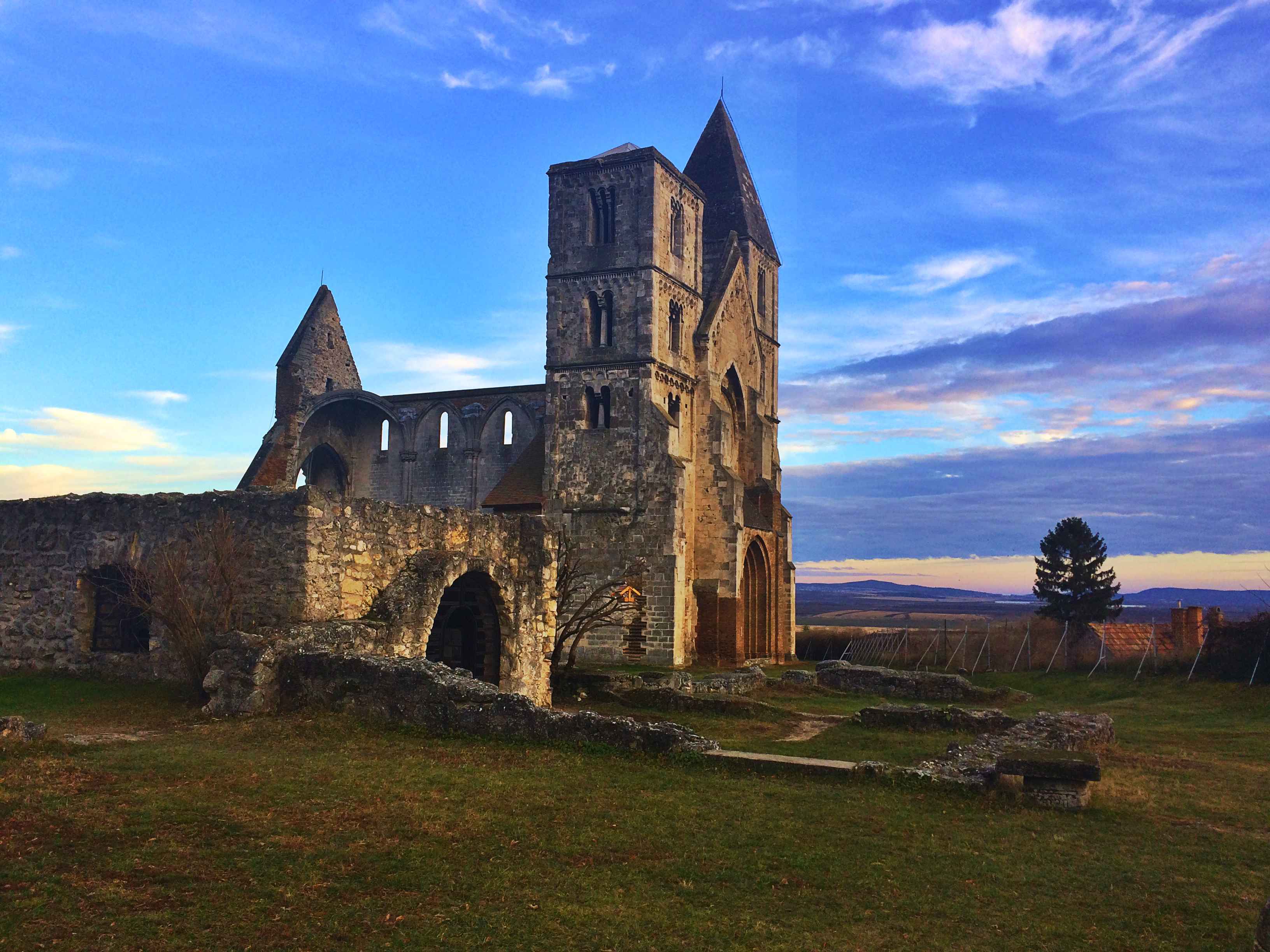 Day Trips from Budapest: Church Ruins in Zsámbék.