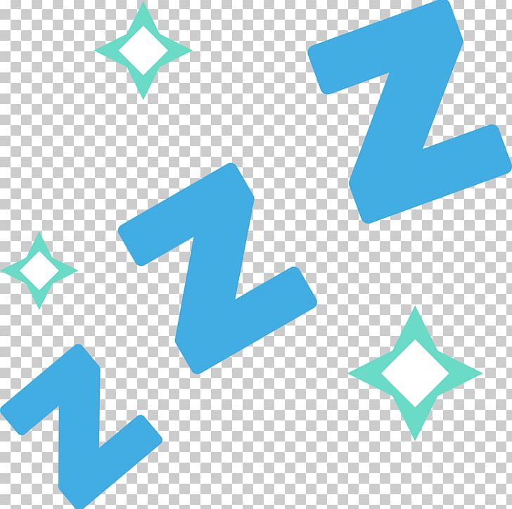 Emojipedia ZZz Sleepy Symbol PNG, Clipart, Angle, Aqua, Area, Blue.